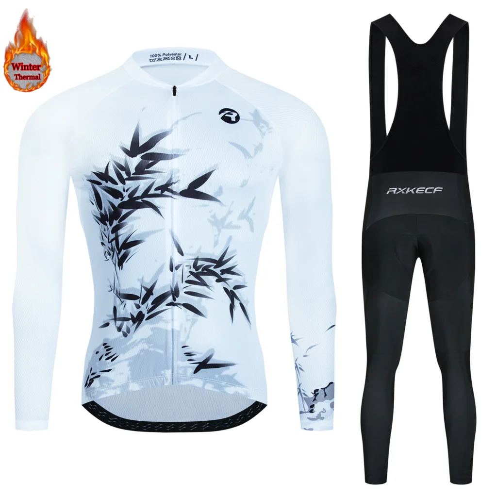 

2024 г., RXKECF, зимняя велосипедная термальная флисовая одежда, комплекты, топ, Велоспорт, Джерси, Спорт, велосипед, MTB, одежда для езды на велосипеде, теплые куртки для мужчин