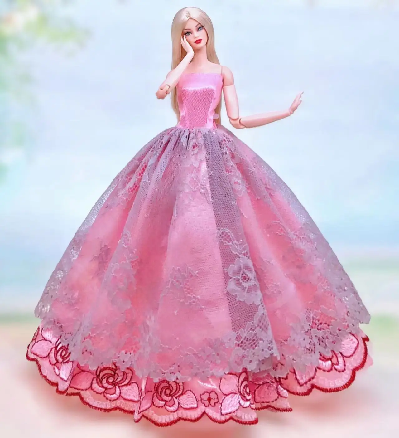 case for 30cm doll clothes Princess dress