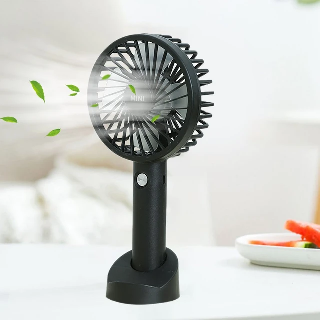 Mini Fan - Strong Wind Fresh Summer, Rechargeable Handheld Foldable