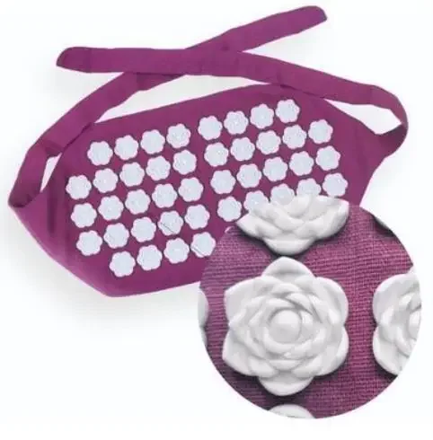 Waist Massage Lotus Shape Cushion Acupuncture Belt Yoga Mat