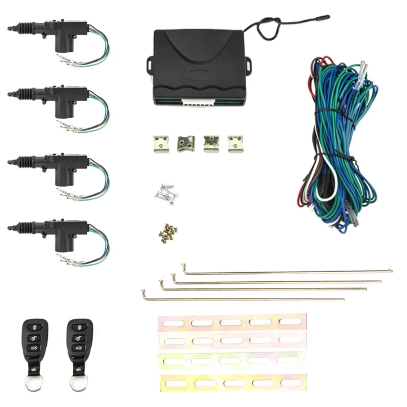 U90C Car Remote Central Lock Keyless System 4 Door Lock Actuator
