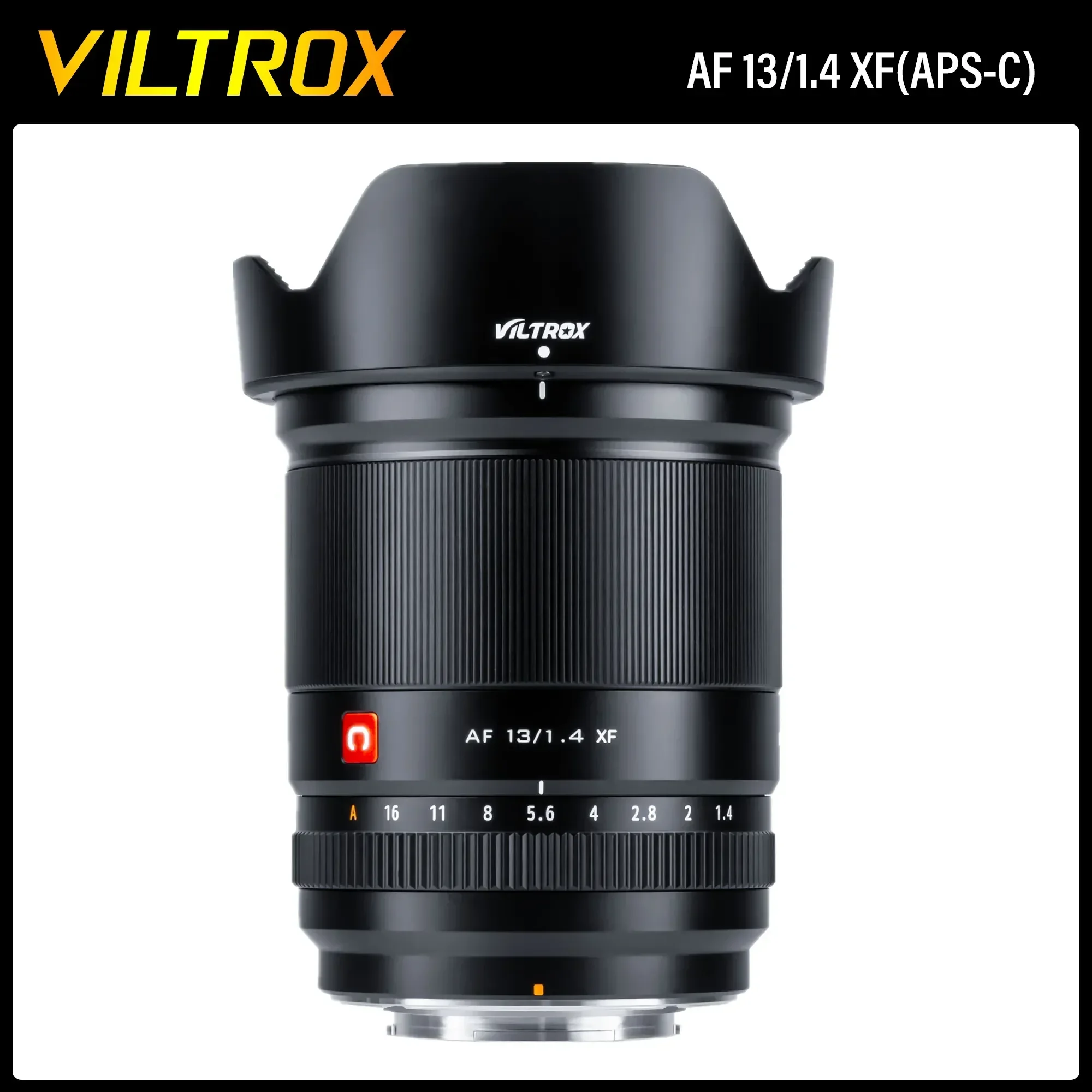 빌트록스 13mm 23mm 33mm 56mm F1.4 후지 렌즈 자동 초점 광각 인물 사진용 프라임 비디오 렌즈 (후지필름 X 카메라 X-T4 X-T30 X-T3 호환)