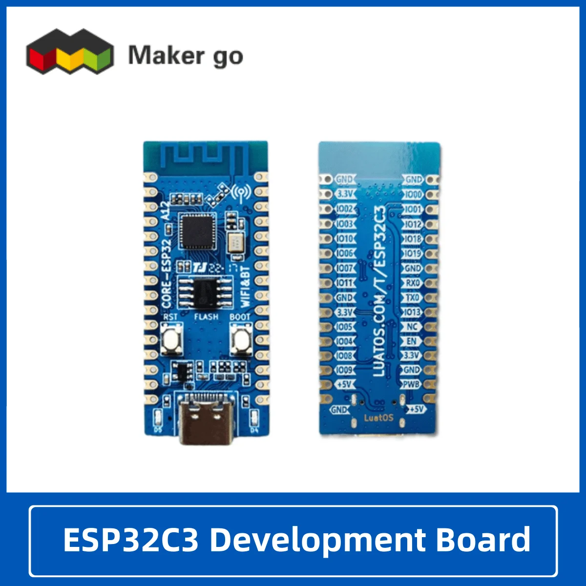 

Макетная плата ESP32C3, демонстрационная материнская плата, фотоосновная плата для подтверждения ESP32C3, микросхемы
