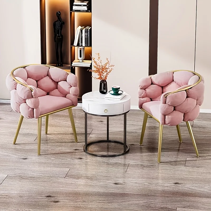 Bedroom Dressing Chair Luxury Backrest Chair Single Leisure Sofa Dormitory Leisure Office