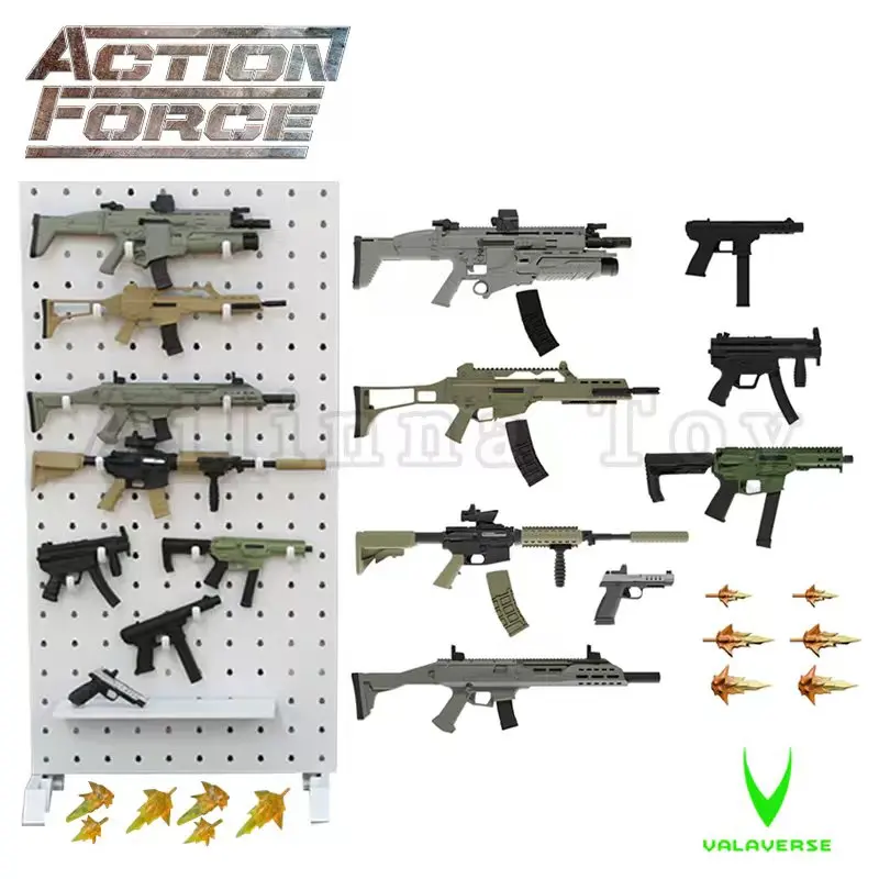 Valaverse Action Force 1/12 Action Figure (17PCS/SET) Wave 2 Weapons