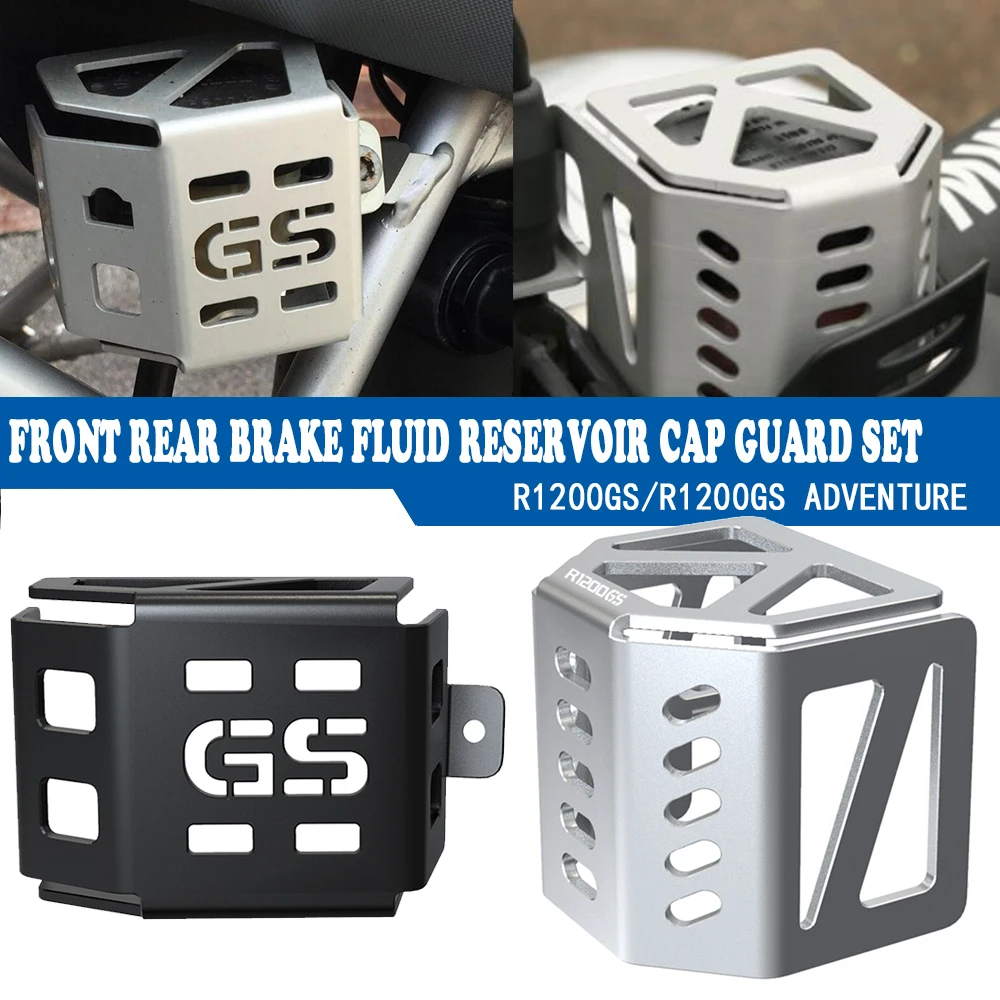 

Motorcycle For BMW R1200GS R 1200 GS 2004-2012 2011 2010 2009 R1200 GS R 1200GS Front Rear Brake Fluid Reservoir Cap Guard Set