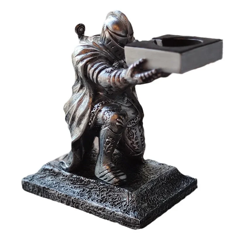Creative Watch Stand Knight Smart Watch Stand Holder Storage Case Organizer Suit Apple Samsung Galaxy Charging Accessories