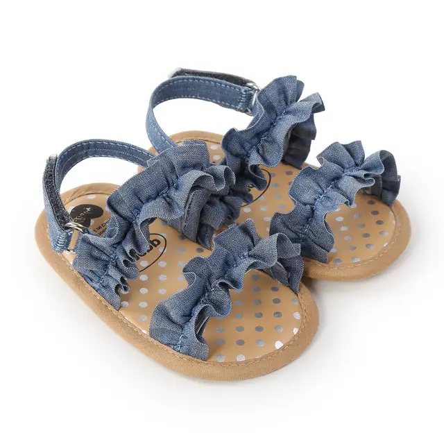 Summer Infant Baby Girls Sandals Cute Toddler Shoes Big Bow Princess Casual Single Shoes Baby Girls Shoes E4