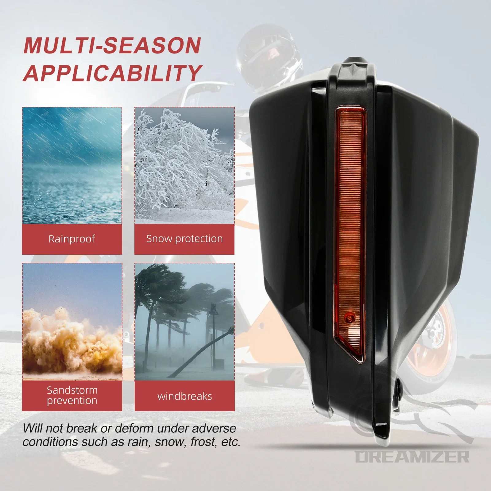 Universal Windproof Motorcycle Handguard Protector