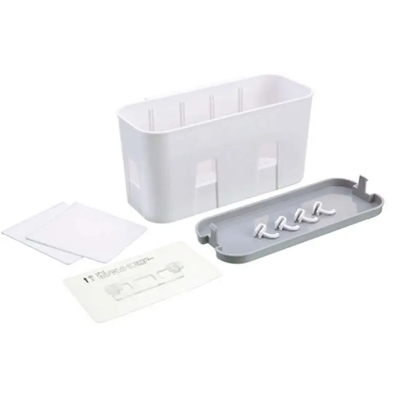 Wall Mounted Cutlery Drainer Rack with Drip Tray Utensils Organizer Spoon Fork Kitchen Supplies