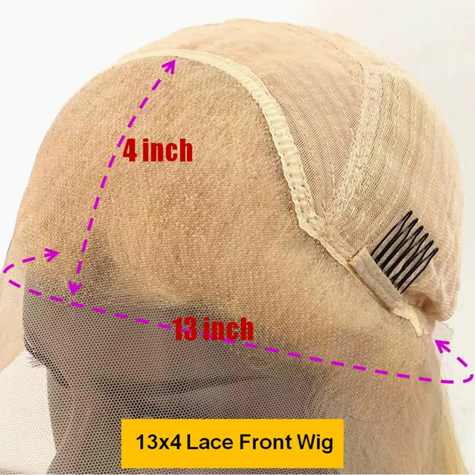 #613 Highlight Balayage Glueless Human Hair Natural Wavy Short Bob Wigs Full Lace Wigs 180% Density Pre Plucked Full Lace Wigs 6