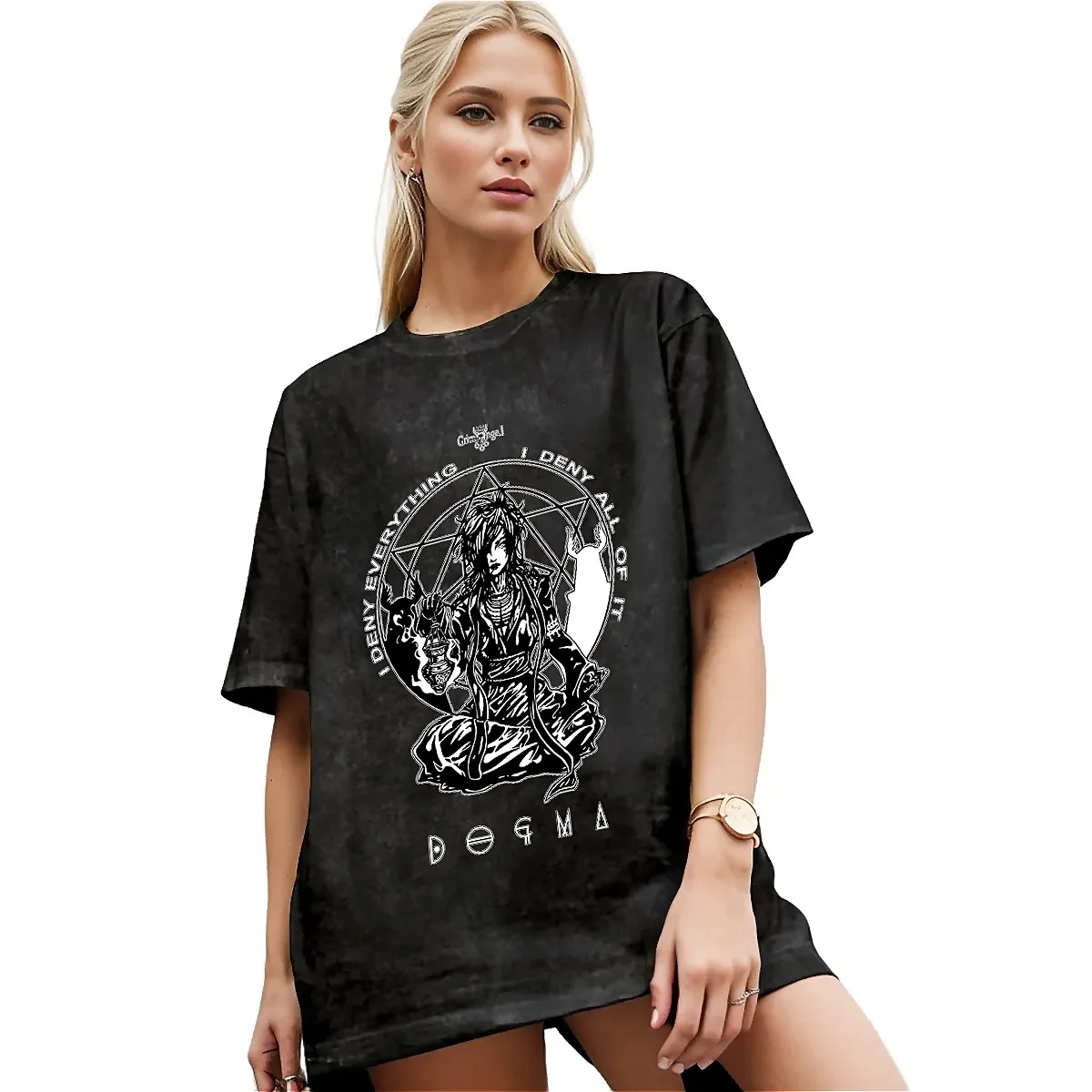 ミュージシャン the GazettE GAZ CHROME LOGO TEE / BLACK The Gazette Shirt | eBay