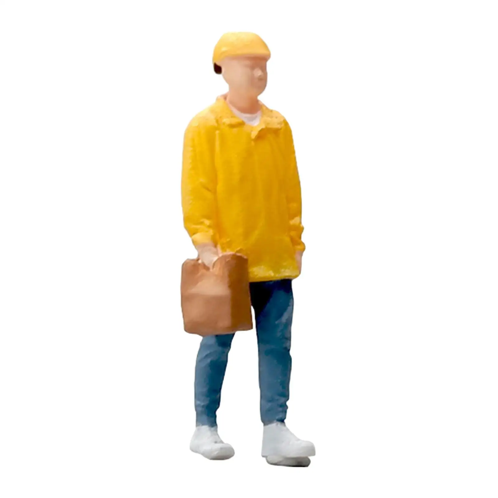 

Фигурки людей в масштабе 1/64, полимерные миниатюрные фигурки людей для Диона, микро-пейзажей, кукольный домик, реквизит для фотосъемки, аксессуары