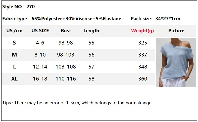 Women Slim Sleeveless Knitwear Pullover Sweater