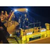 RC Bulldozer 1/14 JDM 575 RC Bulldozer Metal Model Heavy Engineering Vehicle PL18 LITE Radio Control with Light and Sound RC Car 5