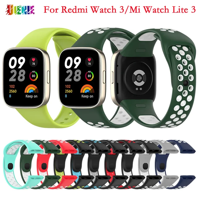 Official same Silicone Wristband For Xiaomi Redmi Watch 3 Bracelet Smart  Watch Replacement Wrist Strap For correa redmi watch 3