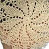 Handmade Crochet Tablecloth Nice Hand Crochet Dinner Round Table Cloth 100% Cotton Many Size Available 6