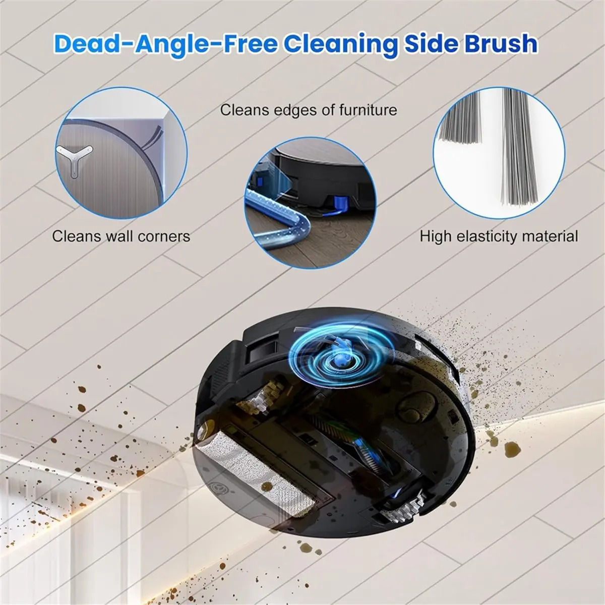 Ecovacs Deebot X11 OmniCyclone 로봇 진공청소기용 A10R 교체 부품, 액세서리 메인 사이드 브러시 HEPA 필터 걸레 천