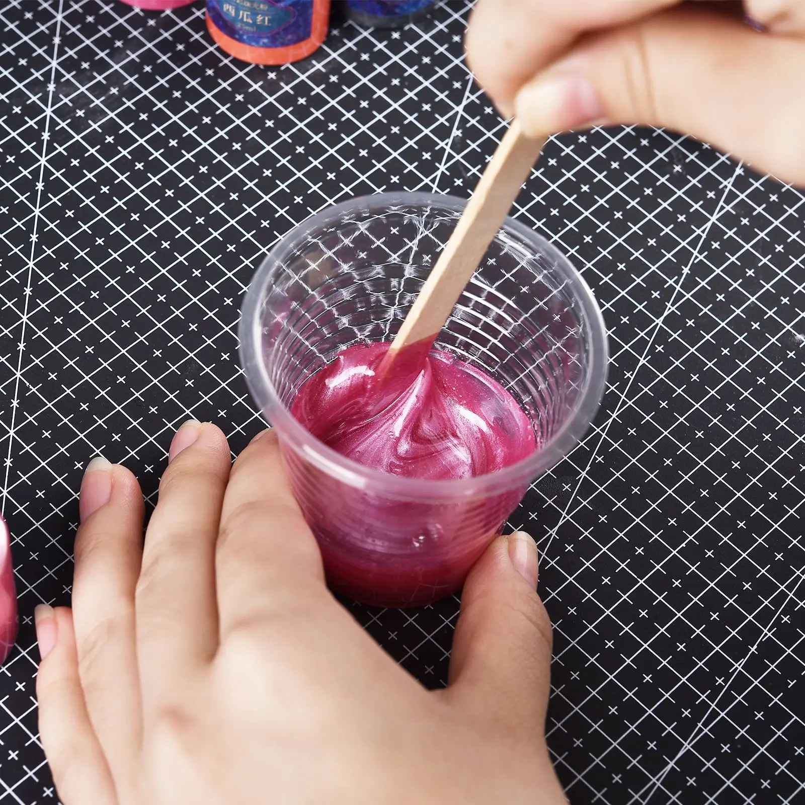 Epoxy Resin Pigment 10ml Resin Pigment Filler Pearlescent Powder Coloring Dye DIY UV Epoxy Resin Jewelry Making Crafts Tools Nail Art Decoration