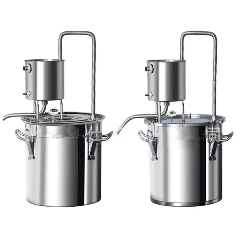 Electric Distiller Brandy Distilling Machine Wine Beer Fermentation Pot Whisky Distillery Collumn Alcohol Making Equipment