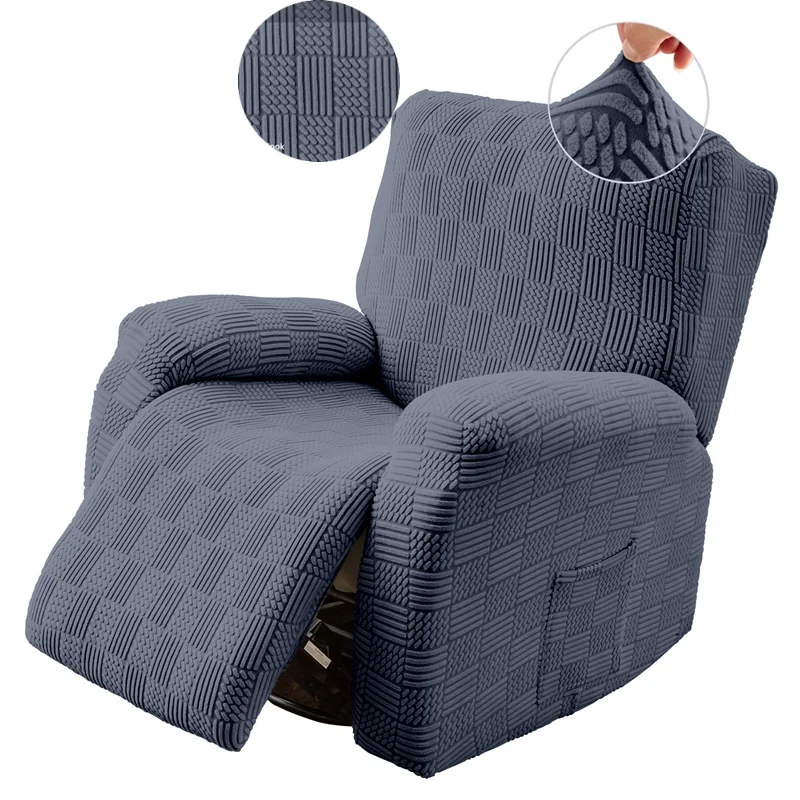 

Thicken Recliner Chair Cover Jacquard Stretch Spandex Single Sofa Covers for Living Room Lazy Boy Chair Slipcovers Armchair Case