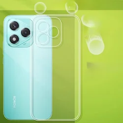 Ultra-Thin Clear Soft TPU Phone Case - Smart Transparent Silicone Back Cover for Honor 400 Lite (Clear)