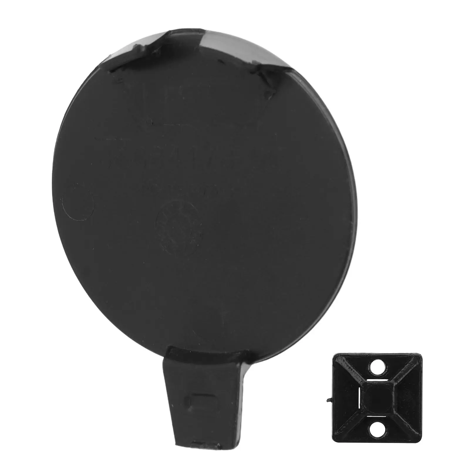 

Front Bumper Tow Hook Cover for Tesla for model 3 2017-2023, Easy to Install Impact Joint Cover in Black