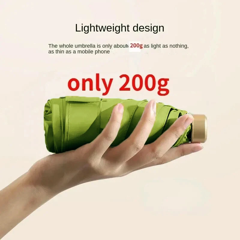 Mini Sun Umbrella Folding UV Protection