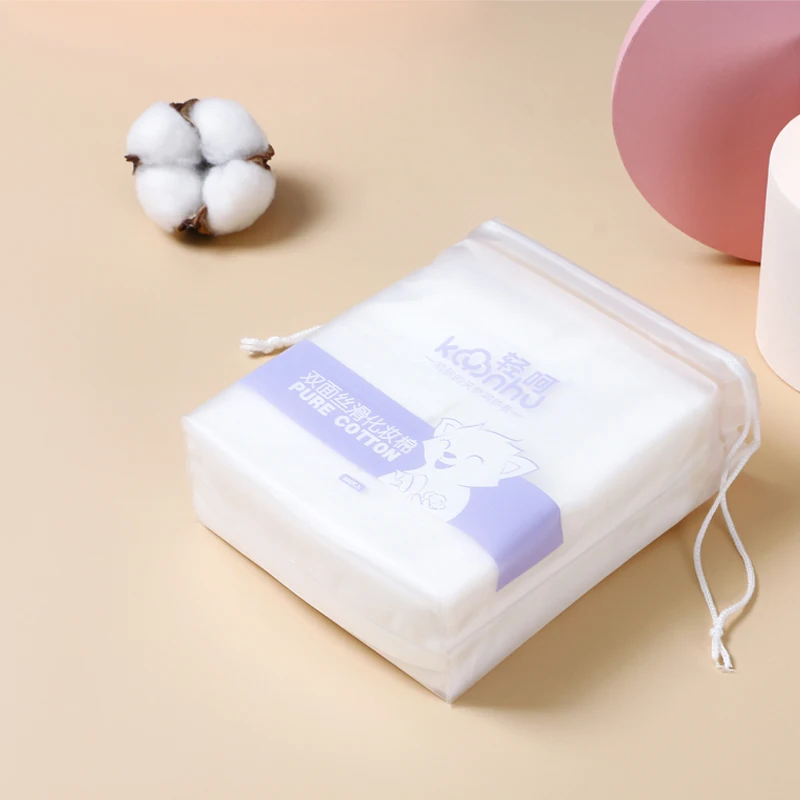 Cosmetic Cotton Pads  Bags Of 100 Pieces 4