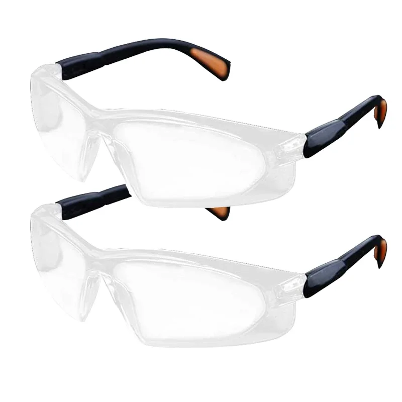 Cycling Glasses Windproof Safety Eye Protection Transparent Clear Goggles Outdoor Tactical Sports Men