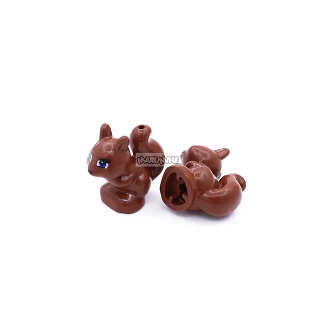 Marumine Animal Parts Building Blocks Squirrel 20PCS Compatible with 11568  DIY MOC Brick Forest Animals & Nature Accessories 3