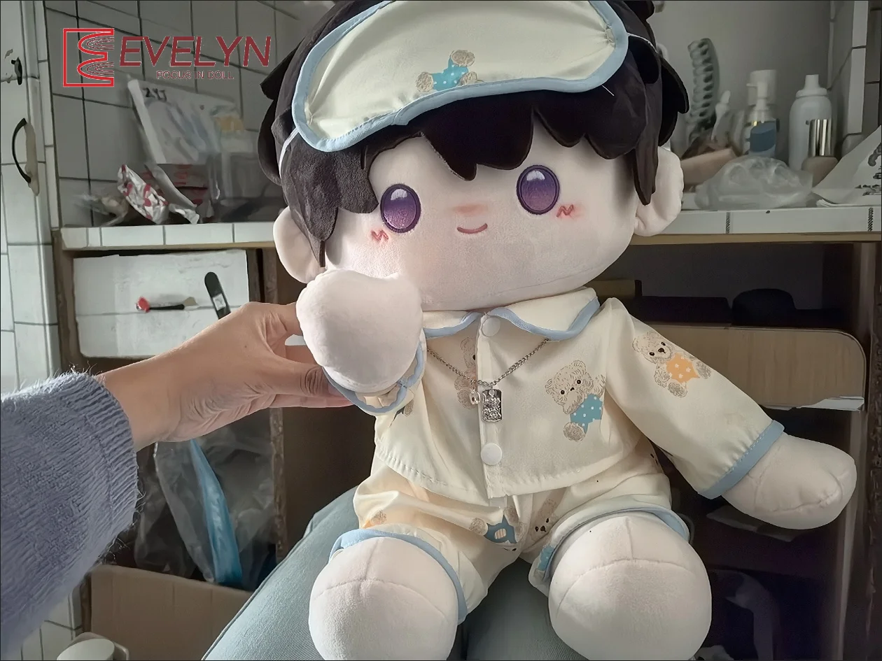 Evelyn 40cm Cotton Doll Cute Pajama Set Love and Deepspace Xavier Zayne Rafayel ralayo Caleb Plush Doll Replacement Clothes