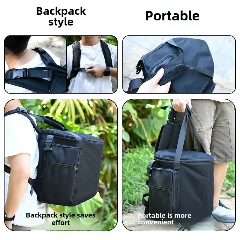 Travel Carrying Backpack For Bose S1 Pro/Bose S1 Pro+, Slip Cover Case With Shoulder Strap, Portable Carry Bag