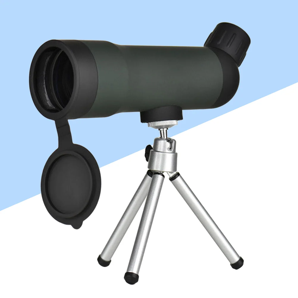 

Waterproof x Telescope Night Vision Optic Lens Prism Spotting Scope With Retractable Tripod Stand for Camping