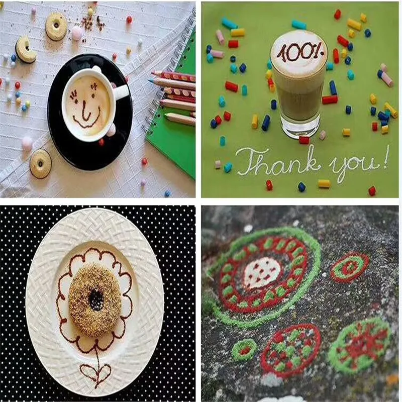 1PC Electrical Latte Art Pen for Coffee Cake Spice Pen Cake Decoration Coffee Carving Baking Pastry Tools Decor