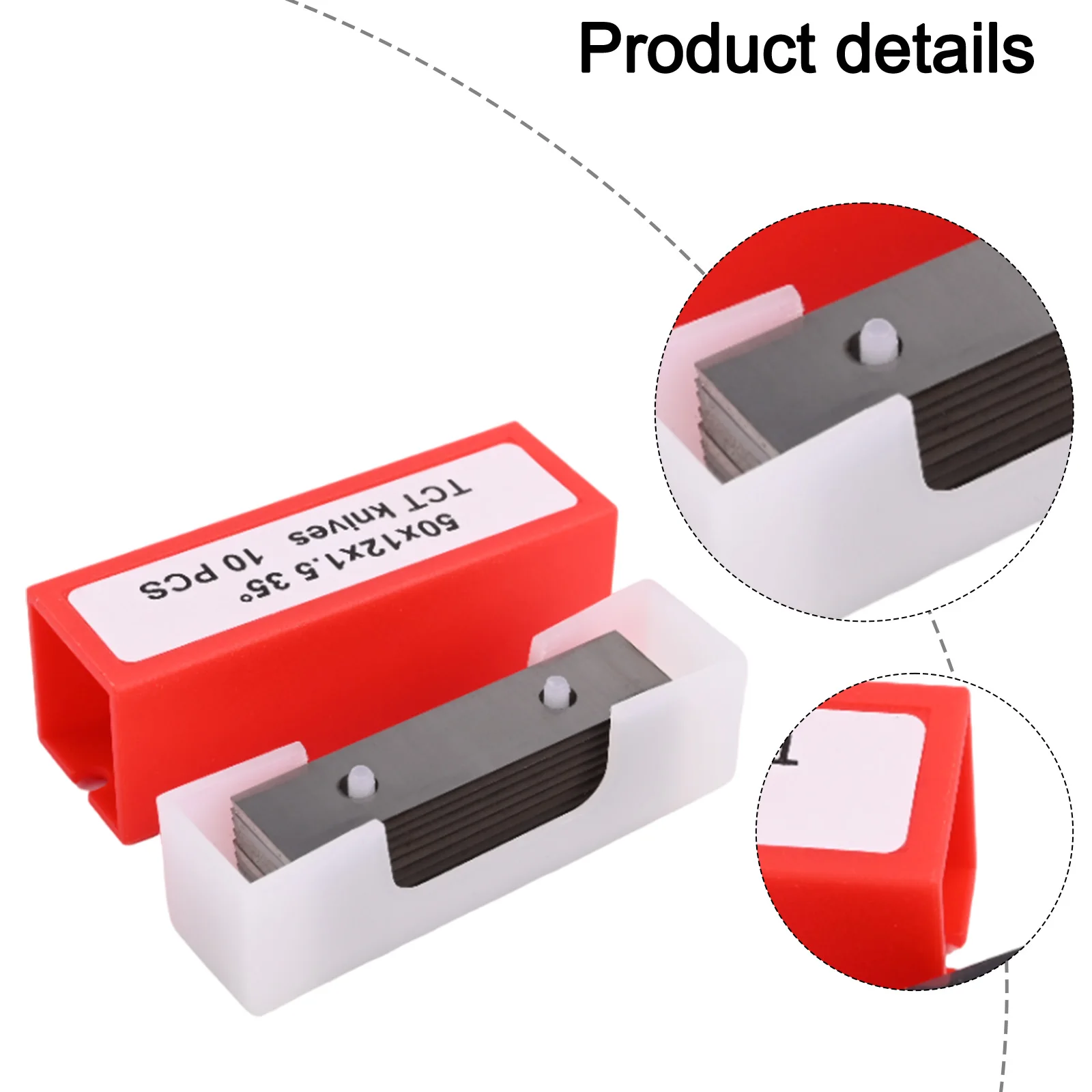 50mm Scraper Blades 10pcs Replacement Tungsten Carbide Blades Scraper Tool For Cleaning Paint Caulk Adhesive Label Sticker plotter blades