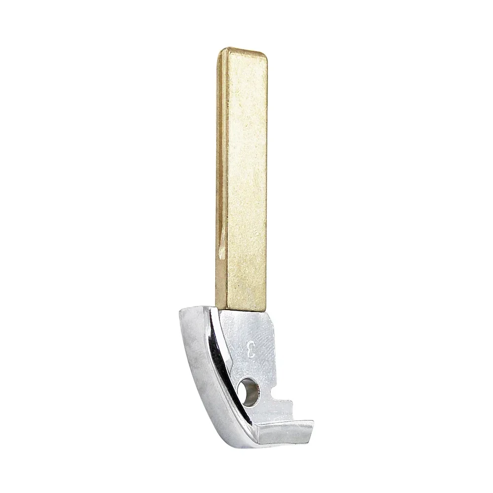 Ecusells Small Key Uncut Blade For Peugeot 208 308 508 3008 5008 HU83 Emergency Key with Groove Kind or VA2 without Groove Kind