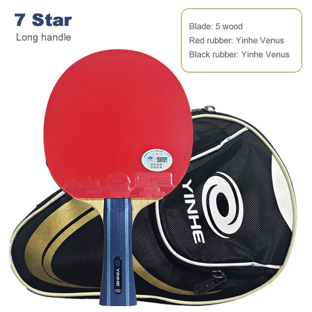 Yinhe Professional Table Tennis Racket 7/8/9/10 Star Carbon Offensive