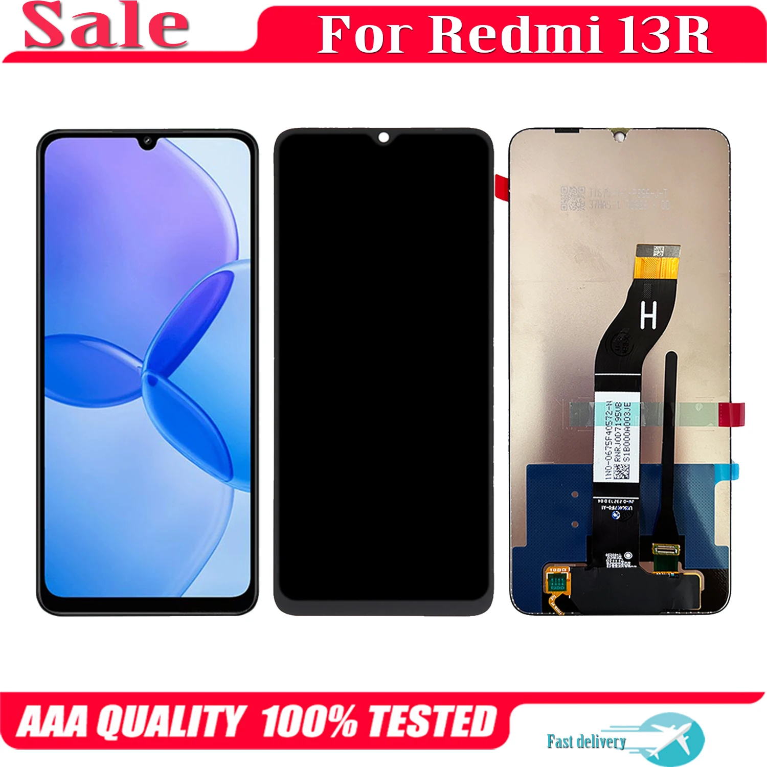 

ЖК-дисплей 6,74 ''для Xiaomi Redmi 13R с сенсорным экраном и дигитайзером в сборе
