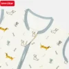 Baby Sleeping Bag Newborn Baby Anti-shock Sleeping Bag Pajamas Baby Pajamas Light Zipper Crawling Suit Anti-kick Cartoon Animal 6