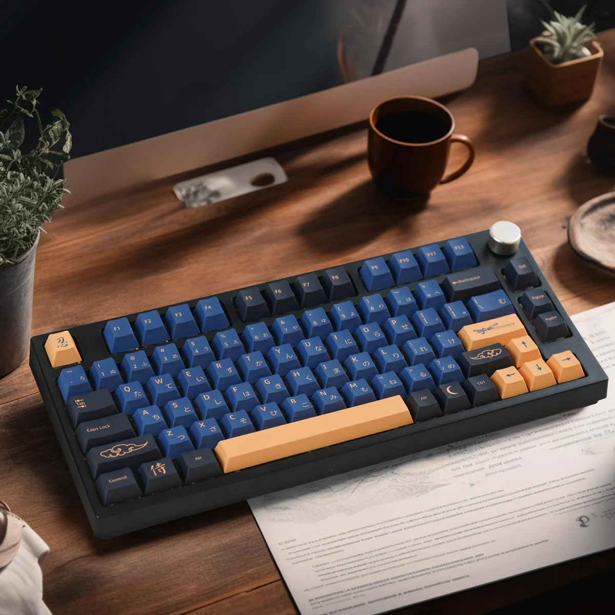 

MATHEW TECH MK80 Max Wireless Mechanical Gaming Keyboard with LIGHTSYNC RGB Lighting,Tactile Switches,PC and Mac Compatible