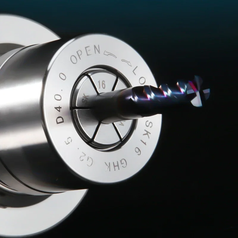 SK Spring Collet SK6 SK10 SK16 SK20 Sk25-2 3 4 5 6 7 8 9 10 11 12 13 14 15 25mm High Precision 0.005mm Milling Tool Holder CNC