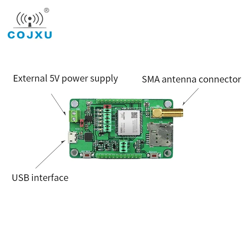 EA01-S-TB 699MHz ~ 960MHz 1.71GHz ~ 2.2GHz standardy 3GPP i FOTA dwurdzeniowy B3 B5 B8 TCP UDP MQTT COAP LwM2M zestaw badań modułu nb-iot