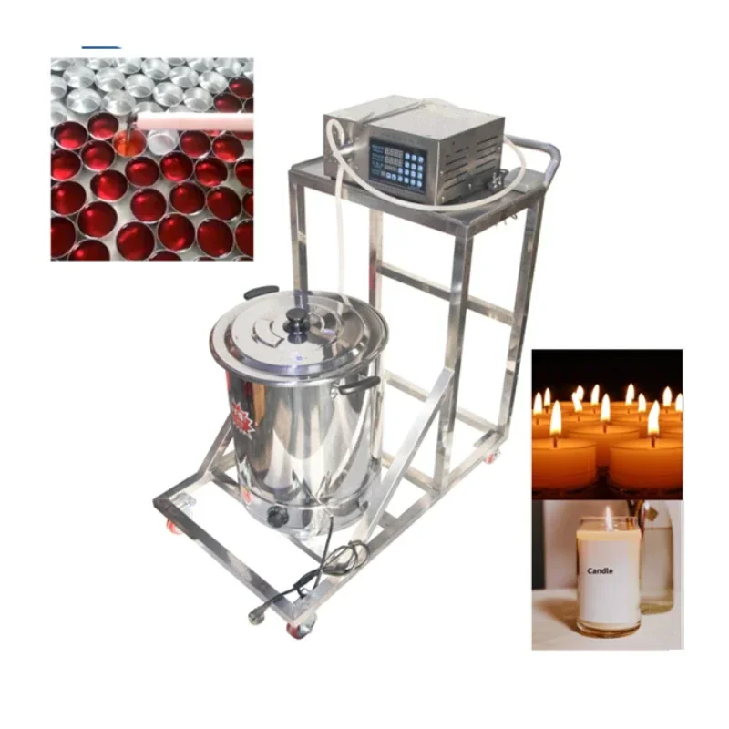 

Wholesale Electric Paraffin/Soy/Bee Candle Melter Machine,Wax Heat Soap Making Tool Boiler Pot,Fundidor De Cera