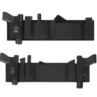 Tactical Concealed Carry Belly Gun Holster Belt 45-58'' Belly Band Holster Universal Pistol Holder Magazine EDC Admin Pouch 1