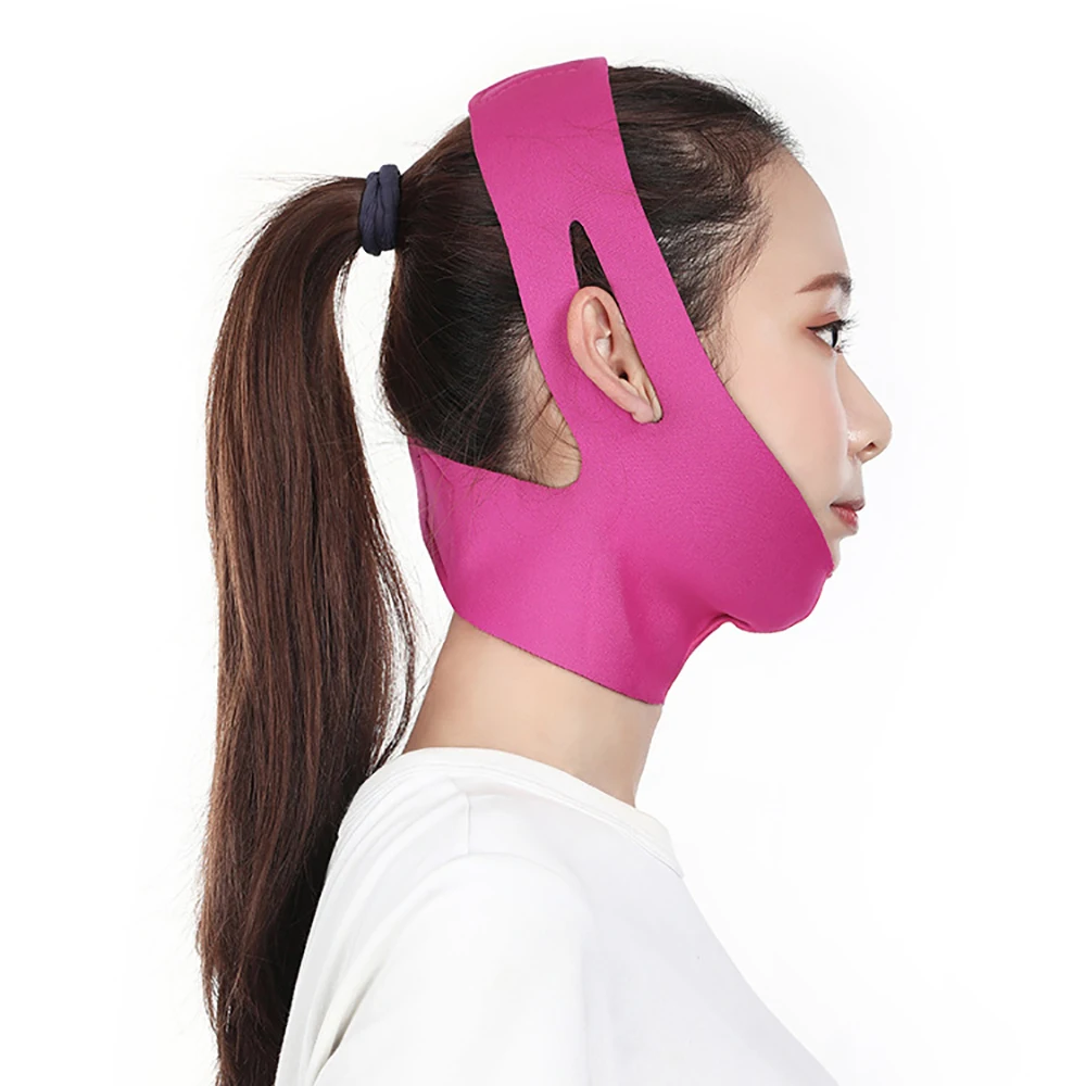 1pc Face Slimming Bandage V Line Cheek Chin Neck Shaper Massage Strap Belt Relax Lift Up Mask Skin Care Anti Wrinkle Beauty Tool