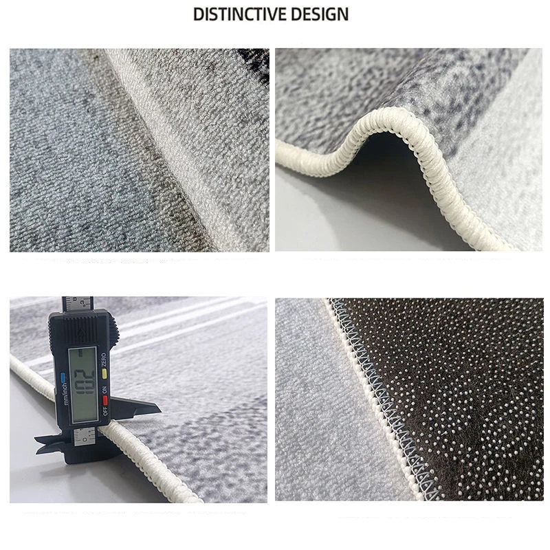 Thickened short plush carpets for living room Decoration bedroom carpet Nordic large area floor mats Lounge Rug Densified Plush 6