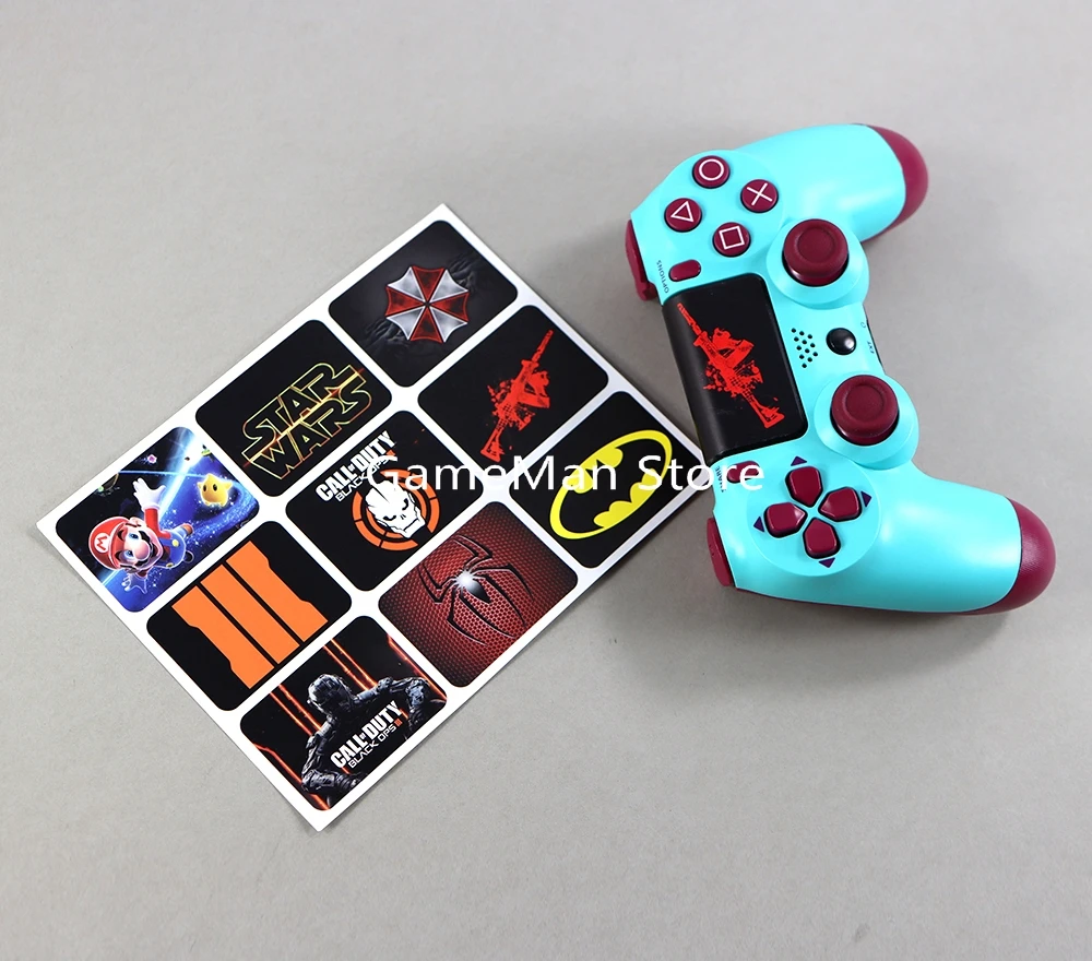 10pcs Decal Skin Sticker For Sony Playstation Controller Star