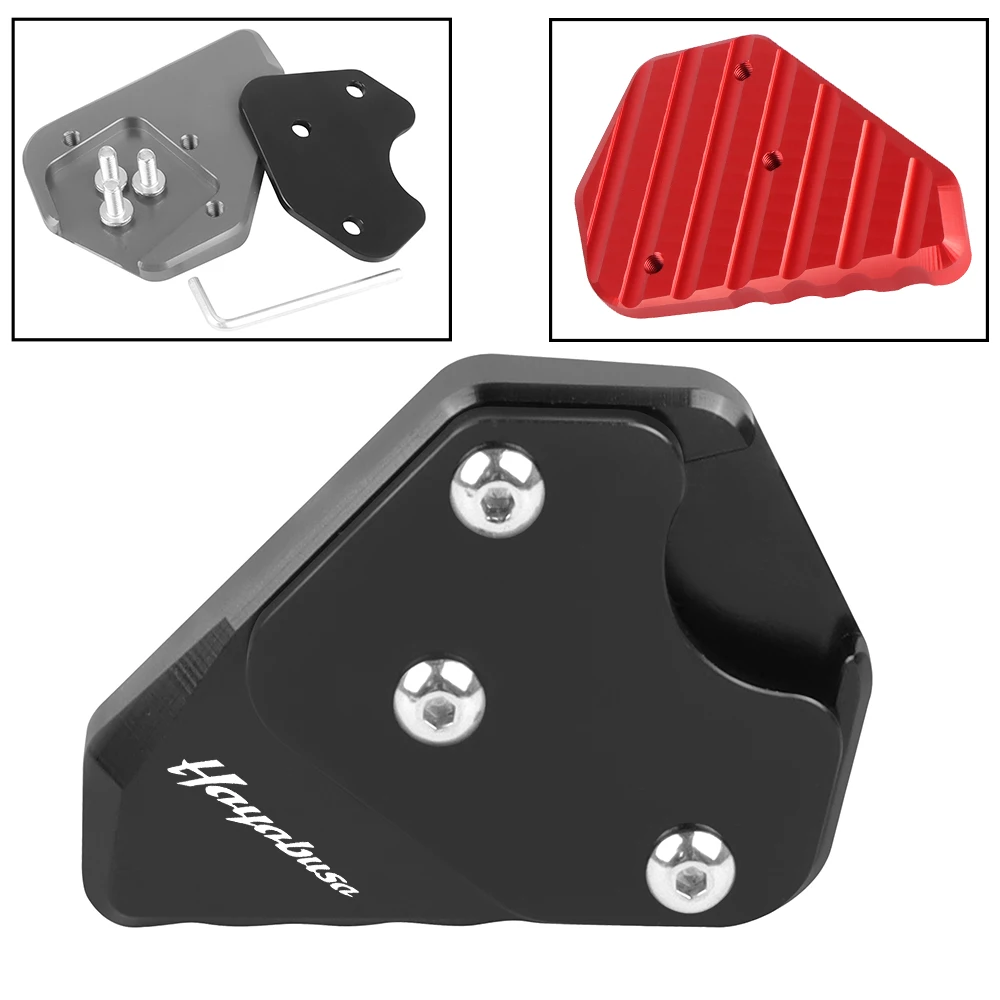 

For SUZUKI GSX1300R GSX-R 1300 GSX1300 R 2020-2023 Motorcycle Foot Side Stand CNC Kickstand Enlarge Extension Pad Support Plate