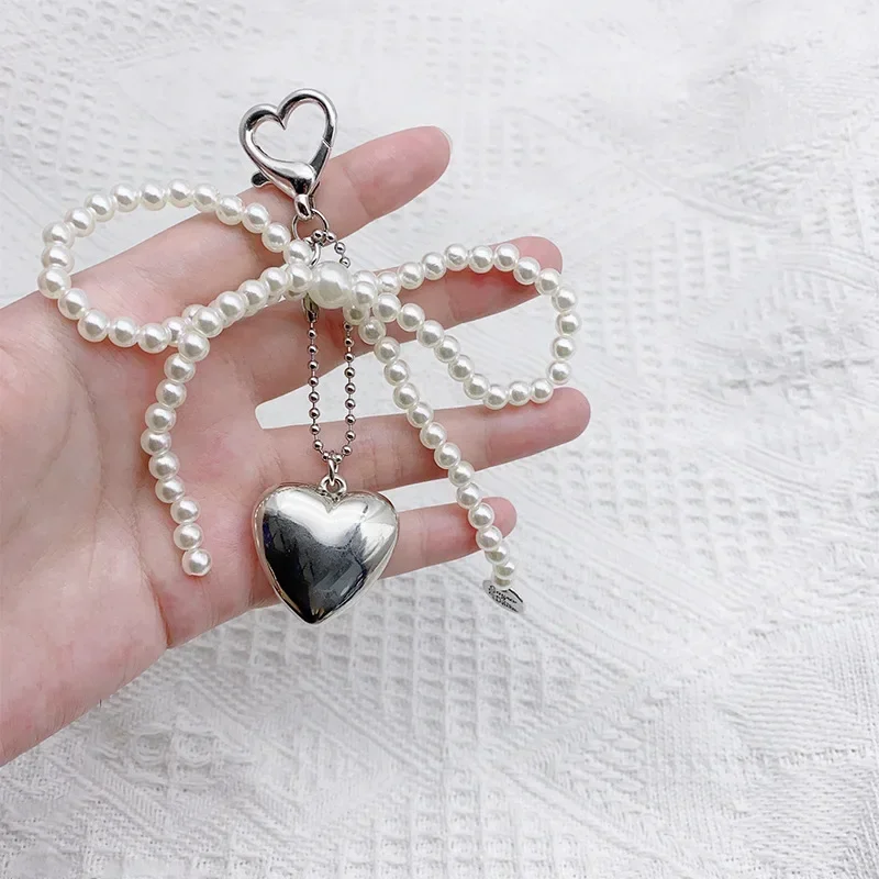Suweibuke Initial Letter Keychain With Love Heart - Cute Double-Sided Charm For Keys, Handbags, Backpacks, Gift For Women & Girls 3 thumbnail image